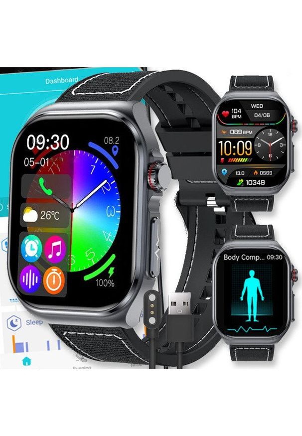 Smartwatch Diaway SMARTWATCH ZEGAREK WATCH DAMSKI MENU PL POLSKIE ROZMOWY Męski AMOLED SPORT ET585. Rodzaj zegarka: smartwatch. Styl: sportowy