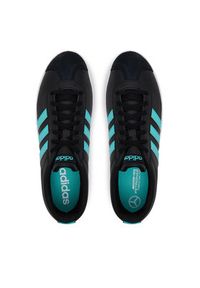 Adidas - adidas Sneakersy Mercedes - AMG Petronas Formula One Team Vl Court Base Trainers JR1068 Czarny. Kolor: czarny. Materiał: skóra #4