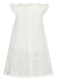 Blue Seven Sukienka letnia 734123 X Biały Regular Fit. Kolor: biały. Materiał: bawełna. Sezon: lato