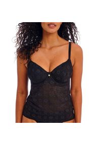 FREYA ACTIVE - Damski top do kostiumu kąpielowego typu plunge Freya Nomad Nights. Kolor: czarny #1