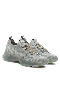 Steve Madden Sneakersy Meter SM19000085 Srebrny. Kolor: srebrny. Materiał: materiał #6