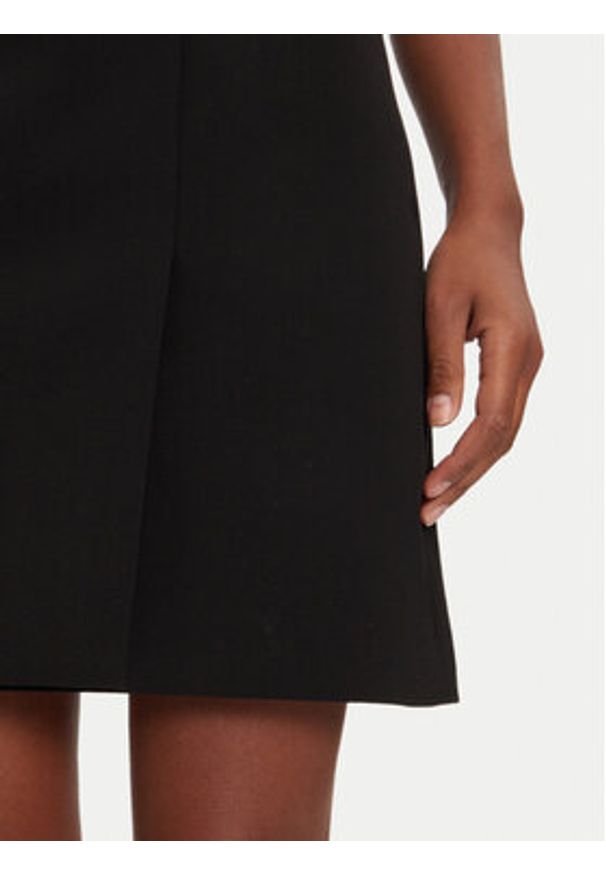 Morgan Spódnica mini 242-JILLY Czarny Regular Fit. Kolor: czarny. Materiał: syntetyk