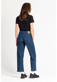 Lee - LEE WIDE LEG DAMSKIE SPODNIE JEANSOWE DARK WILMA L30GDJGR #5