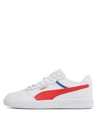 Puma Sneakersy Court Ultra 389368 03 Biały. Kolor: biały. Materiał: skóra #5