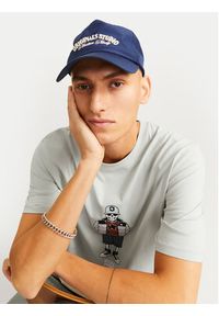 Jack & Jones - Jack&Jones T-Shirt Eight Skull 12264841 Szary Standard Fit. Kolor: szary. Materiał: bawełna