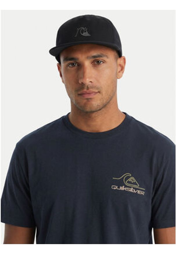 Quiksilver Czapka z daszkiem Dna Bubble AQYHA05404 Czarny. Kolor: czarny. Materiał: materiał