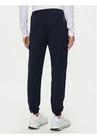 EA7 Emporio Armani Spodnie dresowe 8NPP67 PJVRZ 0562 Granatowy Regular Fit. Kolor: niebieski. Materiał: bawełna #5