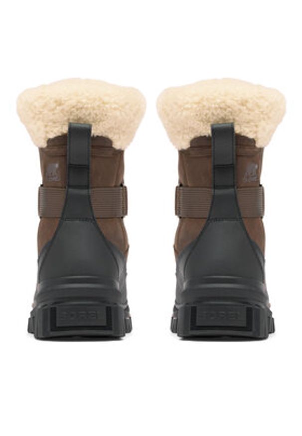 sorel - Sorel Śniegowce Torino™ V Parc Wp 2106721256 Brązowy. Kolor: brązowy. Materiał: nubuk, skóra