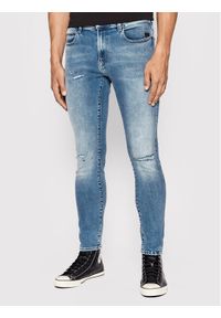 G-Star RAW - G-Star Raw Jeansy Revend Fwd D20071-C051-D295 Niebieski Skinny Fit. Kolor: niebieski