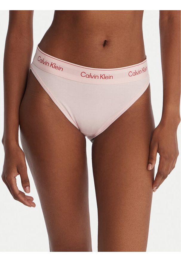 Calvin Klein Underwear Figi klasyczne LV00QF8524 Różowy. Kolor: różowy. Materiał: bawełna