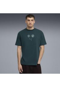 Puma - Koszulka unisex Manchester City FtblStatement Cellerator PUMA. Kolor: zielony. Sport: piłka nożna