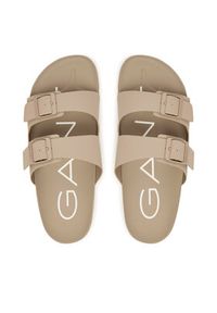 GANT - Gant Klapki 32634299 Beżowy. Kolor: beżowy. Materiał: skóra #6