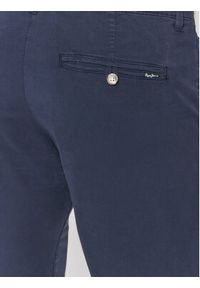 Pepe Jeans Szorty materiałowe Queen PM800938 Granatowy Regular Fit. Kolor: niebieski. Materiał: materiał, bawełna #4