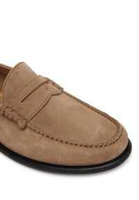 BOSS Półbuty Tevan 50563161 Beżowy. Kolor: beżowy. Materiał: skóra, zamsz #5