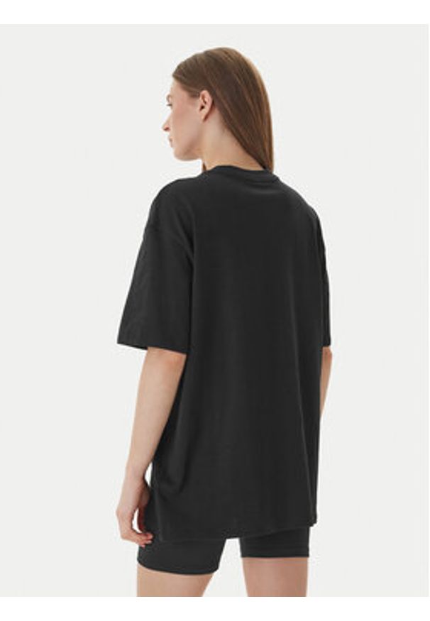 The North Face T-Shirt Essential Simple Dome NF0A8EVX Czarny Loose Fit. Kolor: czarny. Materiał: bawełna