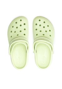 Crocs Klapki Classic Platform Clog 206750 Zielony. Kolor: zielony. Obcas: na platformie #4