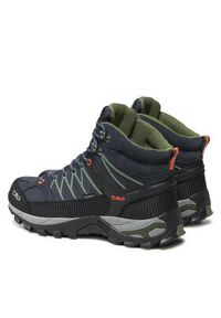 CMP Trekkingi Rigel Mid Trekking Shoe Wp 3Q12947 Granatowy. Kolor: niebieski. Materiał: skóra, zamsz. Sport: turystyka piesza #2