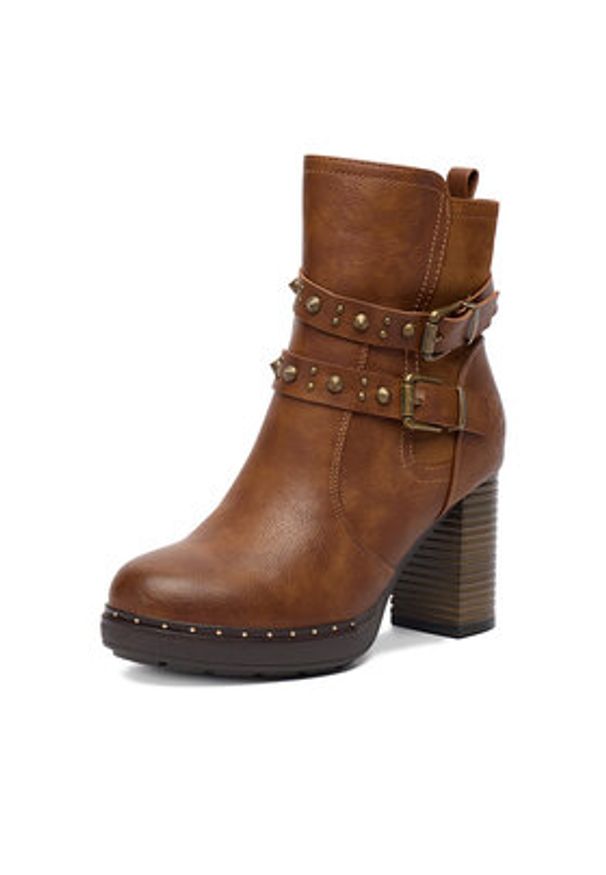 Beverly Hills Polo Club Botki EO-WS6632-01 Brązowy. Kolor: brązowy. Materiał: materiał