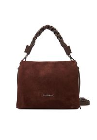 Coccinelle Torebka P6P Boheme Suede Bimaterial E1 P6P 58 01 01 Brązowy. Kolor: brązowy. Materiał: skórzane, zamszowe
