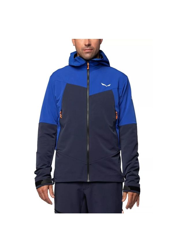 Kurtka turystyczna męska Salewa Sella Dst M Jacket. Kolor: niebieski