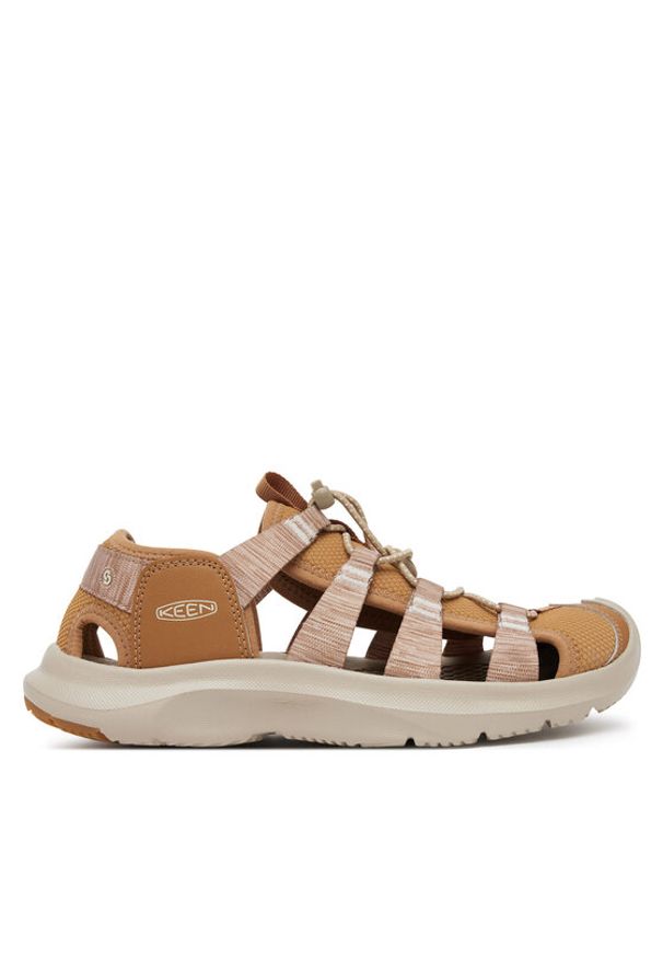 keen - Keen Sandały Seanik H2 W 1030385 Brązowy. Kolor: brązowy. Materiał: materiał