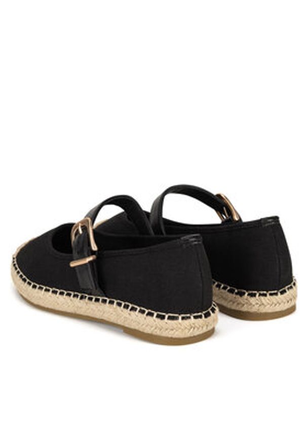 Jenny - JENNY Espadryle WSS21535-01 Czarny. Kolor: czarny. Materiał: materiał