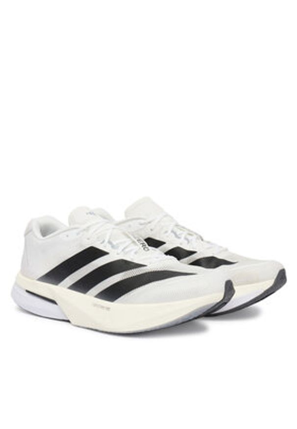 Adidas - adidas Buty do biegania adizero Boston 13 JS4939 Biały. Kolor: biały. Materiał: materiał
