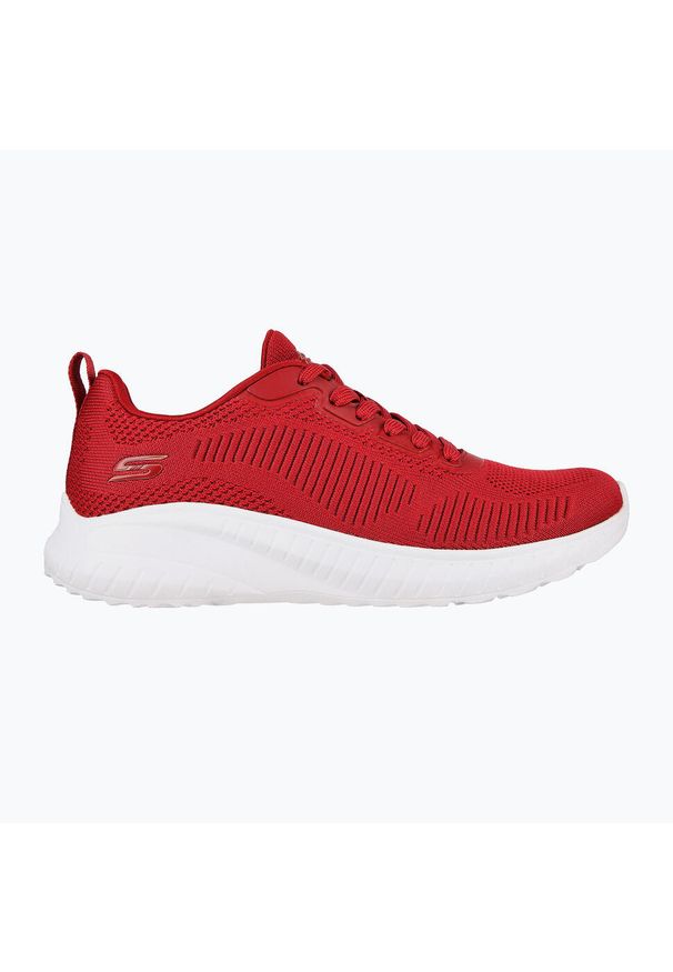 skechers - Buty damskie SKECHERS Bobs Squad Chaos Face Off. Kolor: czerwony