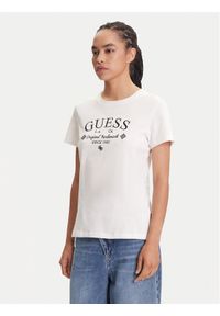 Guess T-Shirt V5YI03 I3Z14 Biały Regular Fit. Kolor: biały. Materiał: bawełna #1