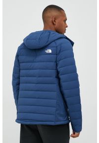 The North Face kurtka sportowa puchowa Bellview kolor niebieski przejściowa. Kolor: niebieski. Materiał: puch. Wzór: ze splotem. Styl: sportowy #4