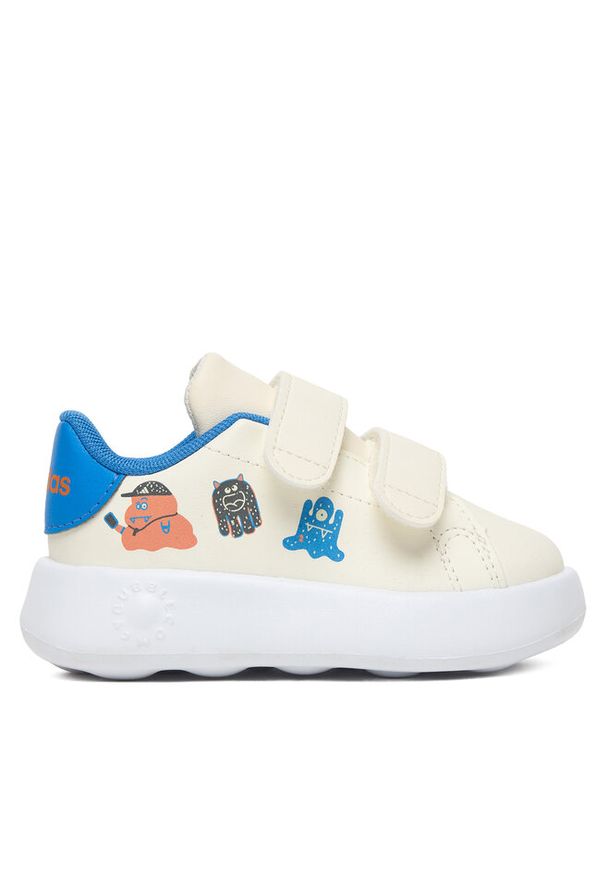 Adidas - Sneakersy adidas. Kolor: kremowy. Model: Adidas Advantage