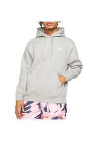 Nike - Bluza na co dzień męska NIKE SPORTSWEAR CLUB z kapturem. Typ kołnierza: kaptur. Kolor: szary. Sport: koszykówka #1