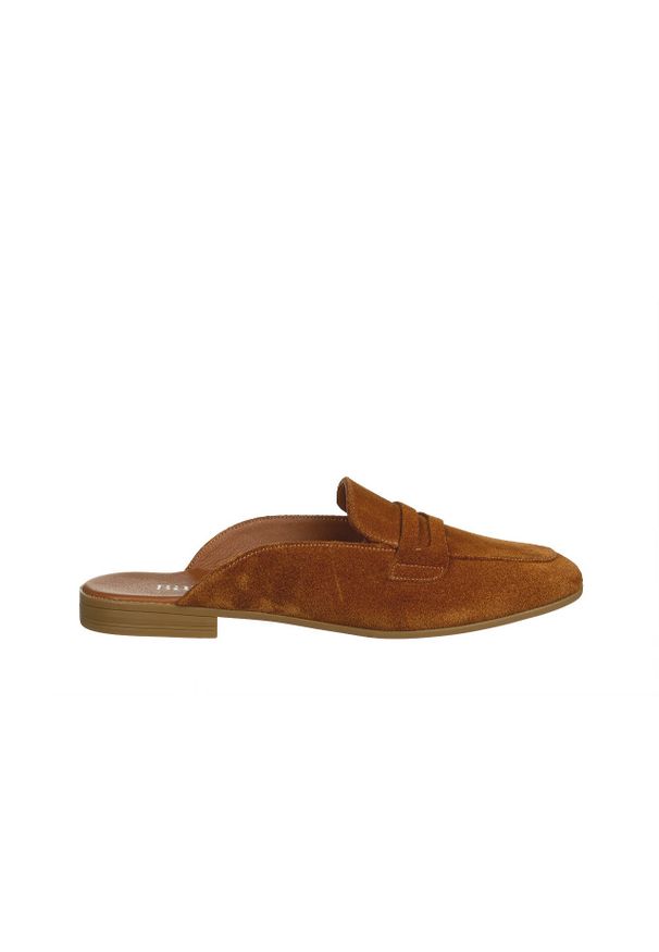 Klapki Bayla-161 022 3410 Coconut Suede 161682, Brązowy, Skóra naturalna - 38. Kolor: brązowy. Materiał: zamsz. Sezon: lato