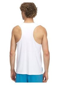 Tank top do biegania męski Under Armour Launch Elite Singlet. Kolor: biały. Sport: bieganie