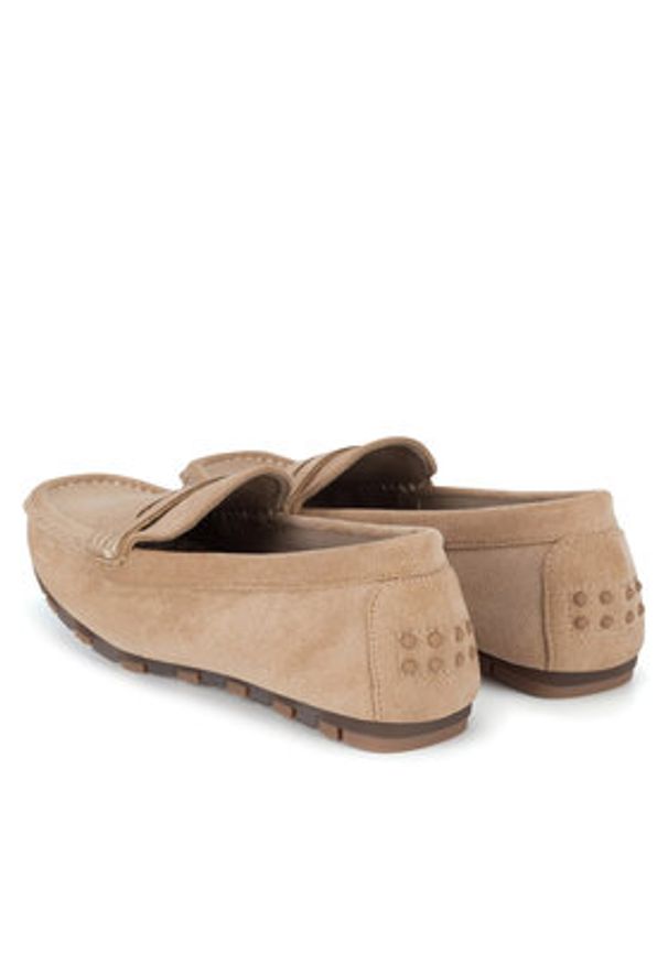 Jenny Fairy Mokasyny WYL123-4 Beżowy. Kolor: beżowy. Materiał: materiał