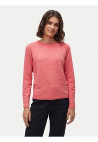 Vero Moda Sweter Doffy 10201022 Czerwony Regular Fit. Kolor: czerwony. Materiał: syntetyk