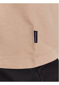 Jack & Jones - Jack&Jones T-Shirt Jprbluwinston 12255611 Brązowy Regular Fit. Kolor: brązowy. Materiał: bawełna #3