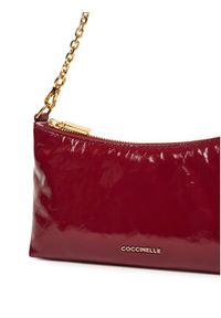 Coccinelle Torebka THJ Coccinelle Aura Shiny E5 THJ 55 01 01 Bordowy. Kolor: czerwony. Materiał: skórzane