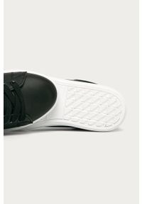 Answear Lab - Buty. Nosek buta: okrągły. Zapięcie: sznurówki. Kolor: czarny. Materiał: syntetyk, materiał, skóra ekologiczna, guma. Szerokość cholewki: normalna. Obcas: na obcasie. Wysokość obcasa: średni, niski #4