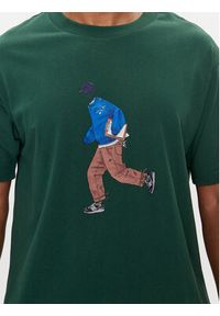 New Balance T-Shirt Athletics MT41579 Zielony Relaxed Fit. Kolor: zielony. Materiał: bawełna #3