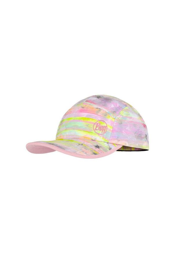 Czapka z daszkiem dla dzieci Buff 5 Panels Cap Kids. Kolor: różowy