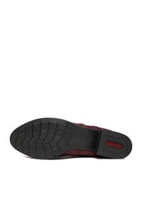 Rieker Botki CEO-78656-35 Bordowy. Kolor: czerwony. Materiał: skóra #3