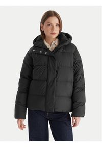 TOMMY HILFIGER - Tommy Hilfiger Kurtka puchowa WW0WW45739 Czarny Regular Fit. Kolor: czarny. Materiał: syntetyk