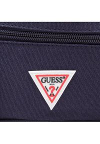 Guess Saszetka nerka M2RZ08 WE250 Granatowy. Kolor: niebieski. Materiał: materiał #5