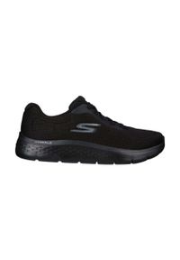 skechers - Buty na co dzień męskie SKECHERS GO WALK FLEX lekkie. Okazja: na co dzień. Kolor: czarny. Model: Skechers Sport. Sport: turystyka piesza