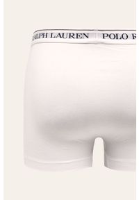 Polo Ralph Lauren - Bokserki (3 pack). Kolor: biały. Materiał: bawełna, materiał, dzianina, elastan. Wzór: gładki #2