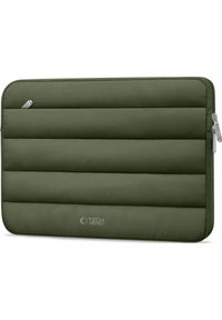 TECH-PROTECT - Etui Tech-Protect Fluffy Laptop 15-16 zielony. Kolor: zielony. Materiał: materiał. Styl: elegancki, casual