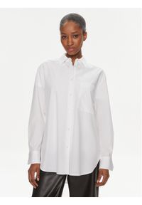 Hugo Koszula 50515741 Biały Oversize. Kolor: biały. Materiał: bawełna #1