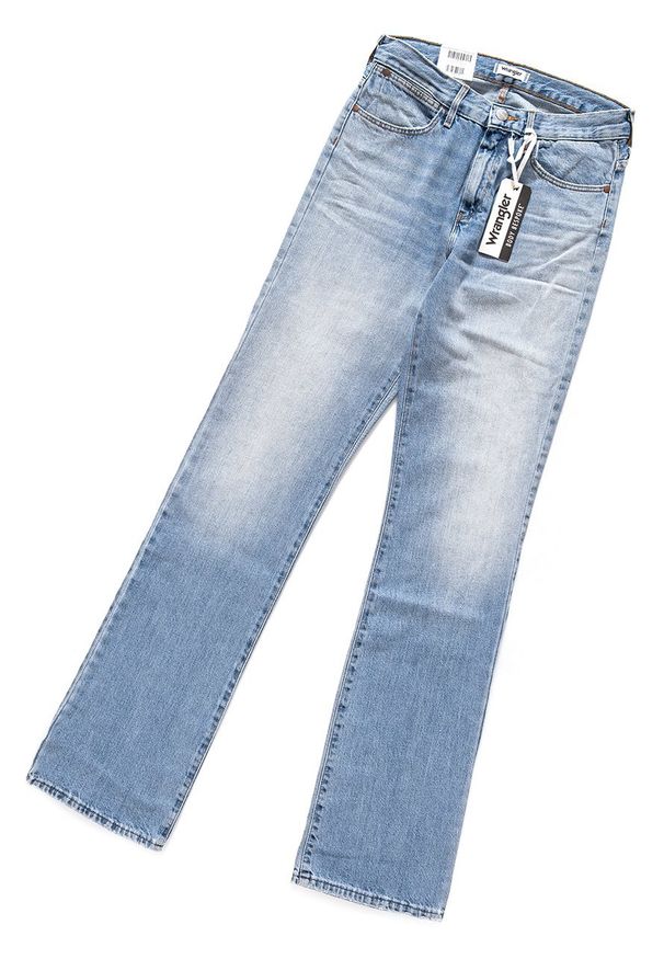 Wrangler - WRANGLER HIGH BOOTCUT FIJI W27UFH127 112128182. Stan: podwyższony