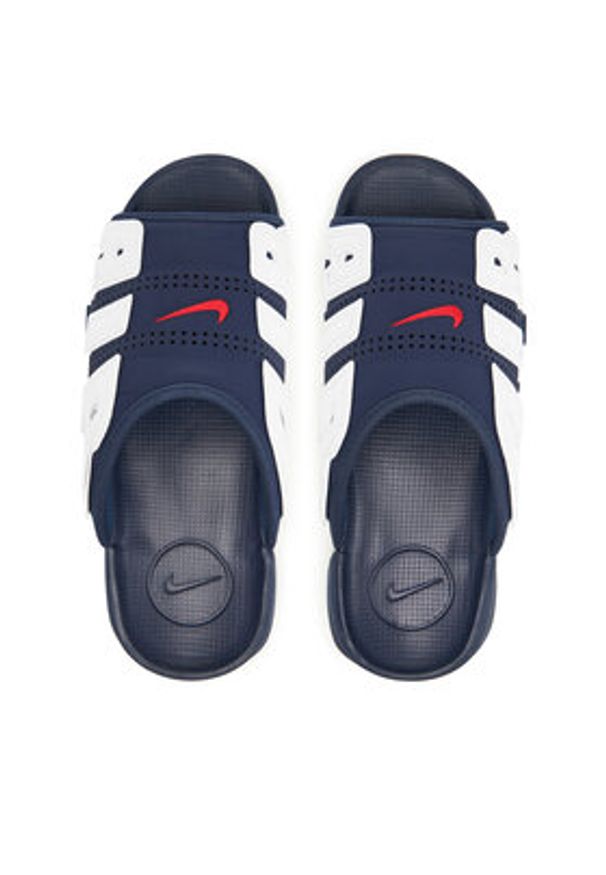 Nike Klapki Air More Uptempo Slide FQ8699 400 Granatowy. Kolor: niebieski. Materiał: materiał